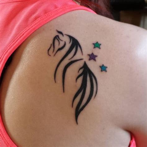 small horse tattoo|tribal horse tattoo designs.